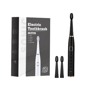High-Grade S-Type Rechargeable Sonic Toothbrush Deep Cleaning Medium Bristles Plastic Vertical Brush Depth Household IPX9K - Product Image 1