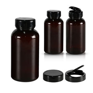 Safe Material Food Grade Pet Tablet Capsule Plastic Light Green Medicine Pill <b>Bottle</b> <b>With</b> <b>Flip</b> <b>Top</b> Cap - Product Image 6