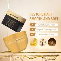 Masque capillaire réparateur nourrissant aux protéines biologiques Olorchee