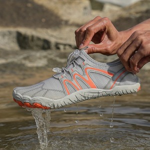 Zapatos de Agua con Parte Superior de Malla, Suela de Goma Antideslizante, Unisex, para Playa, Todas las Estaciones, Punta Cerrada, Entresuela de EVA - Product Image 4