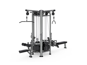 Machine d'entraînement intégrée 4 stations de qualité industrielle – Équipement de fitness commercial pour salle de sport et centre Dt01 4 stations - Product Image 4