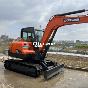 Gebruikte Kleine Graafmachine <span class=keywords><strong>Doosan</strong></span> Dx 60 Graafmachine Met Hoge Functie Daewoo Dh215 Dh220 Dh225 Dh300 Develon Graafmachine - Product Image 3