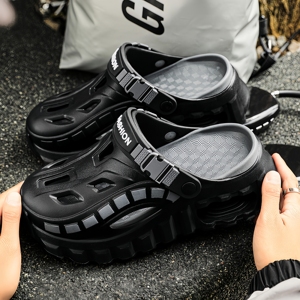 Sabots classiques unisexes en EVA, <span class=keywords><strong>mules</strong></span> personnalisées en mousse de récupération, antidérapantes, pour la plage, vente en gros pour hommes et femmes - Product Image 6