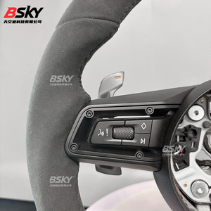 Volant standard en cuir noir pour modèles <span class=keywords><strong>Porsche</strong></span> Panamera Cayenne Macan 718 <span class=keywords><strong>911</strong></span> 918 997 991 970 971 Boxster Cayman - Product Image 5