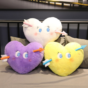 EN STOCK <span class=keywords><strong>Peluche</strong></span> en forme de cœur Cupidon, mignonne et kawaii, 50 cm, super douce, cadeau pour la Saint-Valentin - Product Image 3