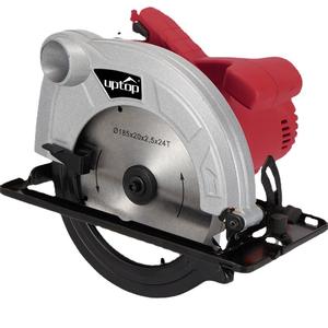 Sierra Circular Eléctrica Uptop de 185 mm (6 Pulgadas), Sierra Eléctrica para Trabajar la Madera con Cable, 1100 W, 11000 RPM, GX-MC010 - Product Image 1