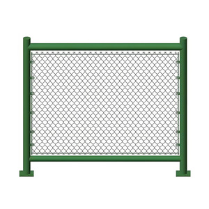 Recinzione Perimetrale Professionale per Stadi - Rete a Maglie Intrecciate Rivestita in PVC per Campi Sportivi - Product Image 4