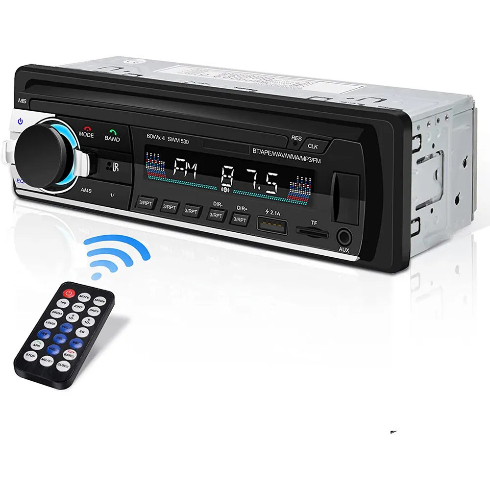 AutoRadio 1DIN JSD530 2USB, lecteur Mp3 de voiture, Audio électronique BT FM, mains libres, stéréo AUX SD