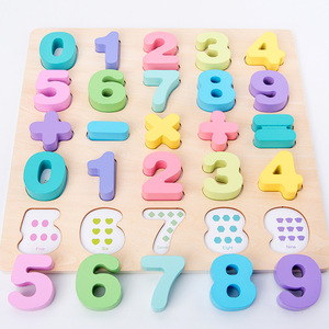 <span class=keywords><strong>Giochi</strong></span> Educativi in Legno con Lettere e <span class=keywords><strong>Numeri</strong></span>, Puzzle e Attività per Bambini - Product Image 3