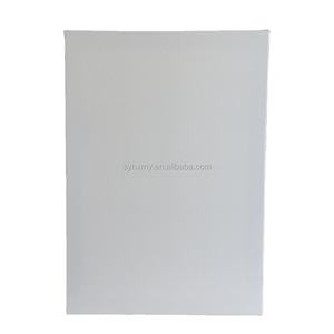 Marco de lienzo artístico en blanco de 20x30 pulgadas personalizado al por mayor, suministros de arte lienzo estirado imprimado triple de algodón de 280g para pintar - Product Image 1