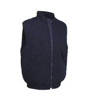 Dernière conception de veste matelassée sans manches personnalisée, vêtements d'extérieur rembourrés pour hommes