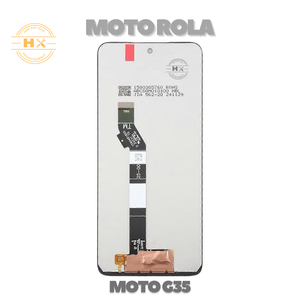 Écran tactile LCD noir sans cadre pour téléphone portable Motorola Moto G35 - Product Image 1