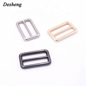 Produttori di hardware diretto <span class=keywords><strong>accessori</strong></span> parola Giapponese fibbia borsa borsa fibbia di regolazione in lega di zinco 0.5 pollici piazza fibbia - Product Image 2