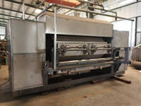 Machine de fabrication de plateau de fruits en papier 30t Machine de fabrication de pulpe Petite industrie rentable Machine de production de plateau d'oeufs de caille 15-20 jours