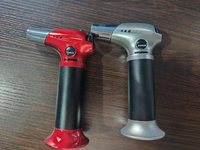 Chalumeau à gaz, torche au butane, torche de cuisine rechargeable, torche à crème brûlée, briquet torche, torche à souder