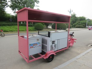 Triciclo Elettrico per Gelati e Snack, Piccolo Veicolo Elettrico Omologato con Batteria da 60V, 7 Posti, per Distribuzione su Strada, Disponibile a Guangdong, Shanghai, Brasile - Product Image 2