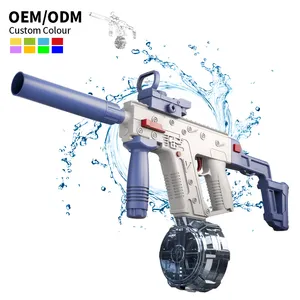 Leemook estate tiro all'aperto ragazzo gioco 56cm vettoriale spada lunga completamente automatica elettrica raffica pistola ad acqua