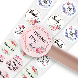 25mm Impression Merci Autocollants Autocollants Petite Entreprise Décoration Paquets Étiquettes Scellées Merci Jolies Choses À L'intérieur - Product Image 6