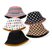 Sombrero de Pescador Plegable para Mujer, Diseño de Hojas de Dibujos Animados Personalizado, de Algodón Lavado, Estilo Denim, para Verano, Marca Ujoy Gift