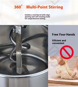 Bán hàng trực tiếp điện xoắn ốc trộn Máy chế biến thực phẩm thiết bị trộn Máy trộn thực phẩm Máy xay sinh tố bột - Product Image 6