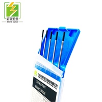 Aguja de tungsteno de 150mm/175mm para soldadura TIG WL20 cabeza azul lantano electrodo de tungsteno soldadura por arco de argón