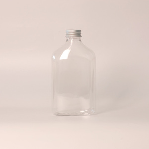 Chai nhựa PET tròn cao cấp, dùng đựng thực phẩm, dung tích 12oz, 100ml, 350ml, 400ml, 500ml, nắp vặn bằng nhôm, dùng cho bia, nước ép, đồ uống - Product Image 2