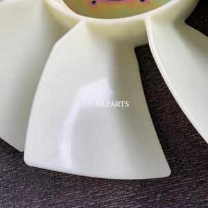 พัดลมระบายความร้อนเครื่องยนต์ดีเซล, พัดลมรถขุด E320D พร้อมใบพัด 10 ใบ เส้นผ่านศูนย์กลางภายใน 145 มม. - Product Image 4