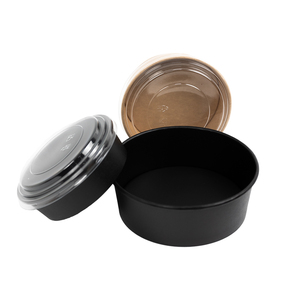Bol en papier jetable écologique avec impression personnalisée pour les nouilles ramen, la soupe et le riz à emporter - Product Image 5
