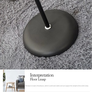 Nordic European Luxury LED Corner Floor Lamp Metal Living Room Study Bedroom Designer <b>Standing</b> Lamp - Product Image 5