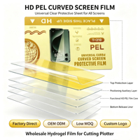 Film Hydrogel Mat Universel HD Anti-Reflet Ultra-Fin Couverture Intégrale Protection TPU pour Téléphones Mobiles