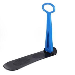 Snowboard Skis Pliable Scooter Ski Glace En Plein Air Enfants Kick Poignée Pliante Adulte Pousser Traîneaux Herbe Toboggan <span class=keywords><strong>Luge</strong></span> 2 Snow Board - Product Image 2