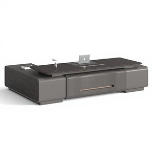 Escritorio Ejecutivo Moderno y Lujoso para Gerentes de <span class=keywords><strong>Hotel</strong></span>, Jefes de Hospital y Directores Generales - Uso en Oficina en Casa - Product Image 2