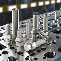 Top vente de haute qualité CNC usinage en acier métal prix compétitif boulons hexagonaux vis et écrous matériau en fer