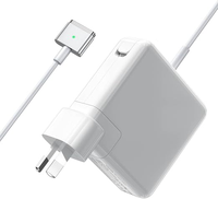 Chargeur en gros 85W à embout en L pour MacBook Pro 17" A1286 A1297, adaptateur secteur 16,5V 5,2A avec prise UE, certifié FCC CE