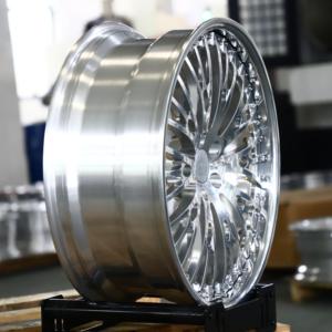 Jantes forgées 2 pièces 19 20 22 24 26 pouces 5x114.3 5x120 à déport profond avec lèvre polie compatibles GTR R35 <span class=keywords><strong>Nissan</strong></span> <span class=keywords><strong>Qashqai</strong></span> J11 370Z Kia K5 - Product Image 3