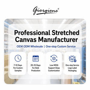 Lienzos Estirados Giorgione <span class=keywords><strong>de</strong></span> 11x14 Pulgadas, Paquete <span class=keywords><strong>de</strong></span> 8, para Pintura, Venta al Por Mayor, Listos para Enviar, Servicio Personalizado Disponible - Product Image 5