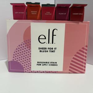 Éxito de Ventas Transfronterizo <span class=keywords><strong>Elf</strong></span> New Sheer for It <span class=keywords><strong>Blush</strong></span> Tint, Rubor Líquido y Brillo Labial con Coloración Modulable para el Rostro - 6.8 ml - Product Image 3