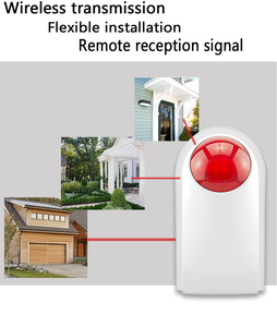 Sistema de Alarma con Sirena Estroboscópica Portátil Inteligente WiFi Tuya de 12V para Exteriores, <span class=keywords><strong>Sensor</strong></span> de <span class=keywords><strong>Movimiento</strong></span> PIR, Alarma de 110dB, <span class=keywords><strong>Luz</strong></span> LED Intermitente, Venta Directa de Fábrica - Product Image 5