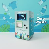 Distributeur automatique à écran tactile avec four à micro-ondes, boîte à repas surgelée, distributeur automatique de repas chauds