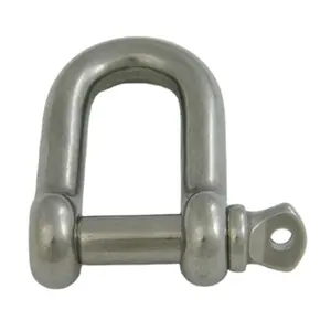 中国制造商良好的焊接性能令人满意的产品镍白色不锈钢直D钩环