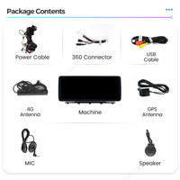 Lecteur multimédia MEKEDE 2K Android 14 Car-play Auto 4G, lecteur snapdragon 685 8 + 256G pour Benz G Class G500 W461 W463 2008-2011