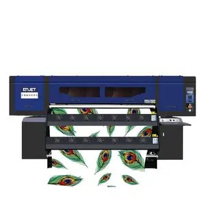 Impresora de tinta de sublimación, máquina de impresión de tela textil Digital de poliéster, rollo a rollo de 1,8 m