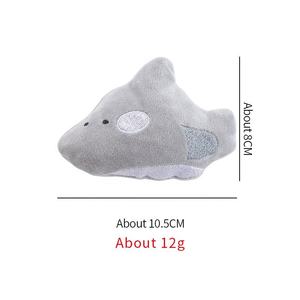 ของเล่นแมวแบบใหม่น่ารัก รูปปลาทะเล ทนทานต่อการกัด ของเล่นตุ๊กตาแบบอินเทอร์แอคทีฟสำหรับลูกแมว - Product Image 4