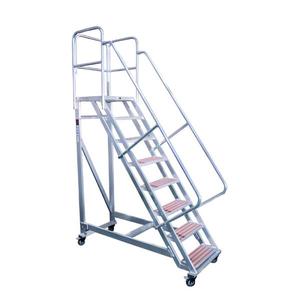 Escaleras de Pasarela de Aluminio de Diseño Personalizado, Plataformas Móviles Industriales - Product Image 1