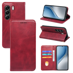 Étui Portefeuille en Cuir à Rabat Mieux Classé pour Tecno Camon 40 Pro, Housse de Téléphone Antichoc - Product Image 1