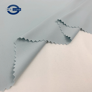 100% Anti UV hilo de poliéster entrelazado ligero suave liso teñido tela elástica para sublimación para abrigos al aire libre trajes ropa - Product Image 5