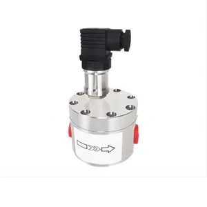 HONIK Micro Oval Gear flow meter sensor for hydraulic oil Diesel oil with Sanitary Standards