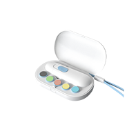 Ensemble de manucure électrique 6-en-1 avec mini-lampe LED en ABS, sûr pour les soins de bébé, vente en gros