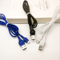 Cable de Carga Rápida USB a Micro USB XF-97M 6A con Conductor de Cobre Puro y Trenzado de Nailon para Computadoras y Teléfonos