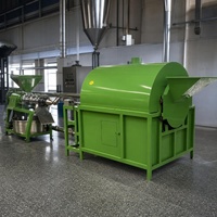 Machine à torréfier les graines oléagineuses écologique, torréfacteur à tambour avec plusieurs options de chauffage pour les petits et moyens moulin à huile